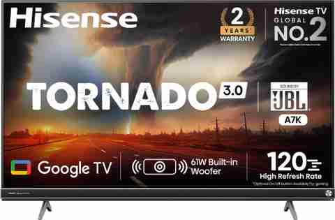 【送料込】55インチ　Hisense55K30 Hisense Tornado 139 cm (55 inch) Ultra HD (4K) LED Smart Google TV