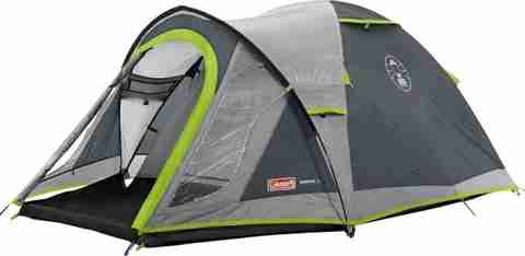 COLEMAN Darwin 3+ Waterproof Portable Camping Tent With Spacious