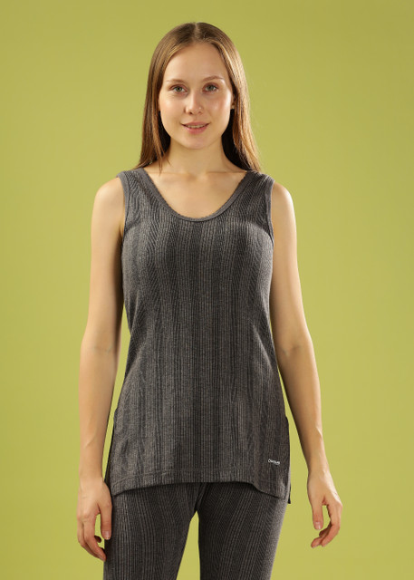 Dollar Solid Sleeveless Top For Women Women Top Thermal