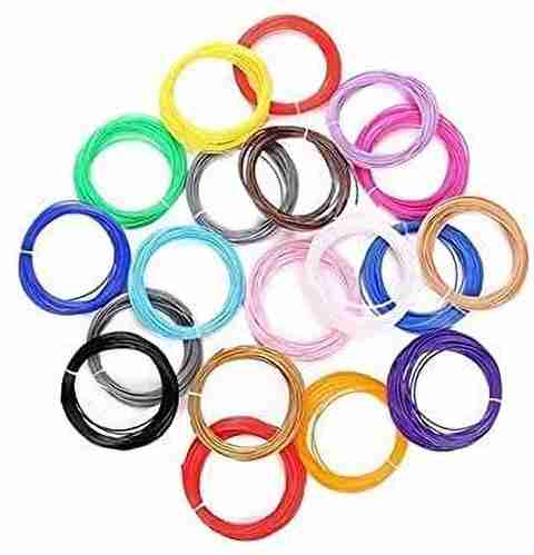 Daizen's 10 Colors x mtr 3D Pen Filament Refills mm PLA