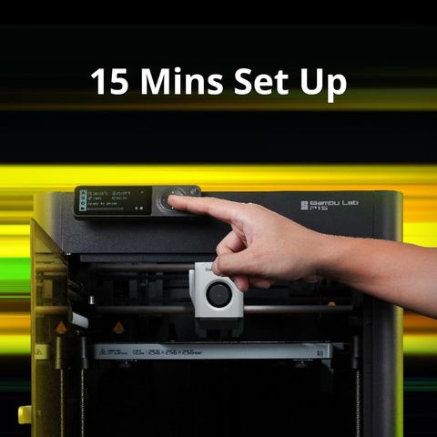 BambuLab P1S Combo 3D Printer - Image 3