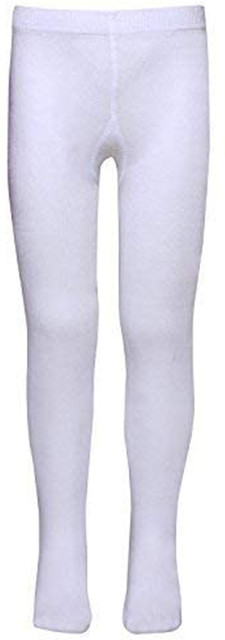 Supersox Solid Girls White Tights