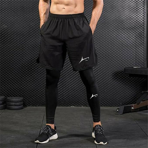 Prosharx Solid Men Black Tights - Buy Prosharx Solid Men Black