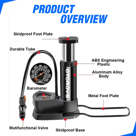 Otoroys 160 psi Tyre Air Pump for Car Bike