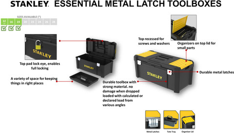 STANLEY STST75518-8 STST75518-8 Tool Box Price in India - Buy