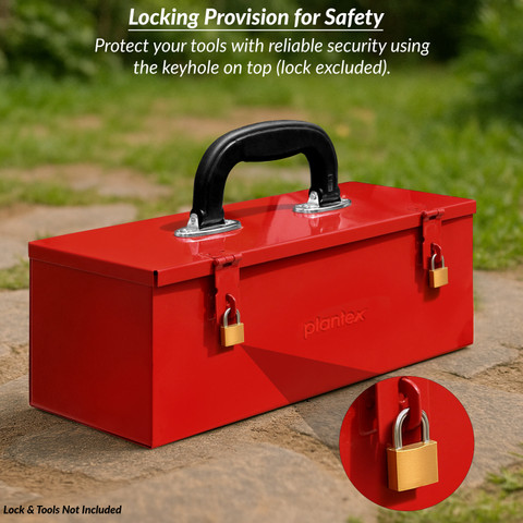 Impulse by Plantex APS-192-RED-P1 Metal Home and Garage Tool Box