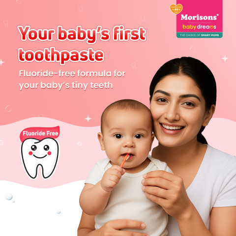 Morisons Baby Dreams Kids Toothpaste Combo Pack of Toothpaste