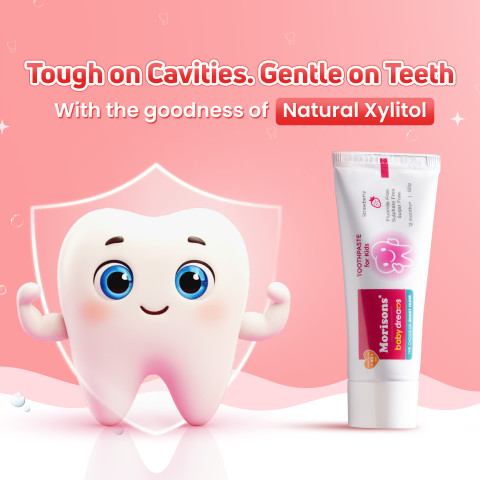 Morisons Baby Dreams Kids Toothpaste Combo Pack of Toothpaste