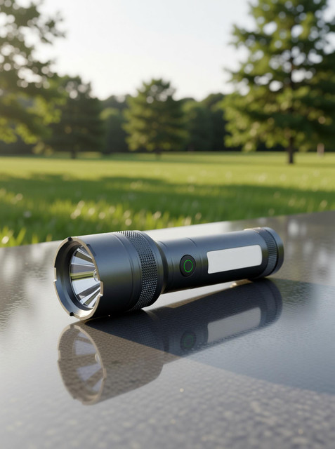 iBELL LUMINEX 800 Rechargeable Flashlight High Power,6 Light Mode