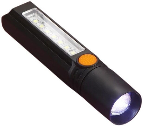 MZ M252 LED RECHARGEABLE TORCH 7 SMD + 25W Laser LED 1200 mAh