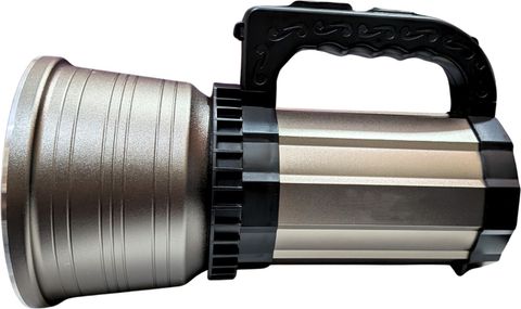 Smuf RL-7164 Metal Body Rechargeable Torch, 10400 mAh, Black - Image 4