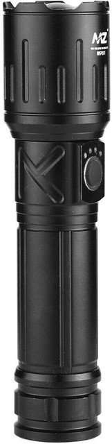 mnmnm⭐︎ Buy MZ M981 Black Metal Rechargeable Led Flashlight - Flashlight