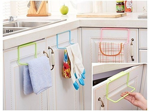 Eopzo Kitchen Napkin Holder Plastic Cupboard Over Door Kitchen