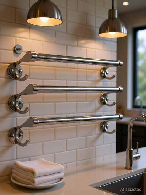 タオル24 QUXOZO 24 inch 3 Bar Towel Rod Price in India - Buy QUXOZO 24 inch