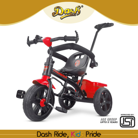 Dash Thunder 2in1 Tricycle with Parental Handle, Storage Basket