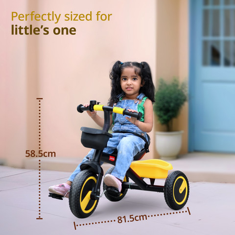 LuvLap Joy Baby Cycle Tricycle for Kids, to Yrs, Upto 25Kg