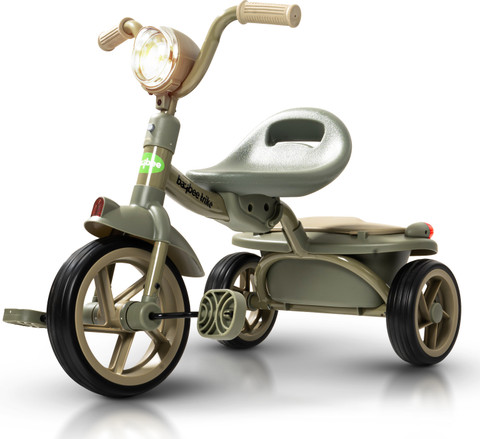 baybee Flyer Baby Tricycle for Kids Smart Plug Play Kids Cycle Eva Wheels  Led Light Storage Baskets Kids Trike Foldable Baby Cycle for Kids to 