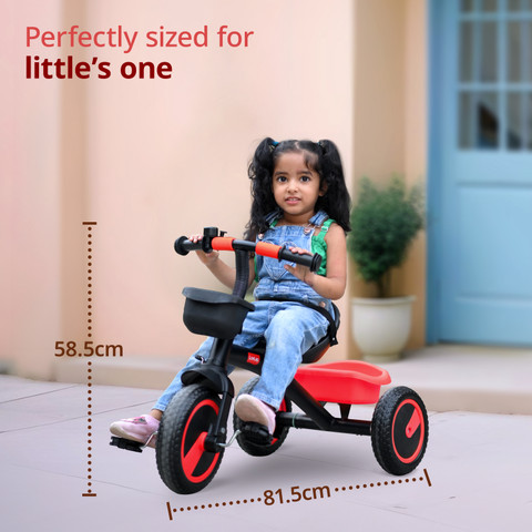 LuvLap Joy Baby Cycle Tricycle for Kids, to Yrs, Upto 25Kg, Tricycle
