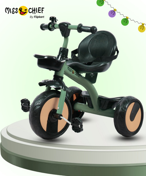 Miss Chief Pixi Baby Tricycle Sturdy and Safe for Kids with