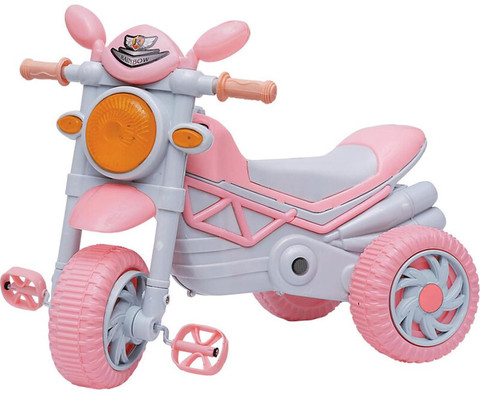KRIDDO Mini Bullet Tricycle for Kids,Smart Plug n Play Kids Ride