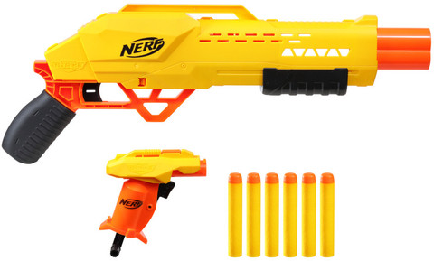 Nerf Alpha Strike Tiger DB-6 and Stinger SD-1 Blasters with