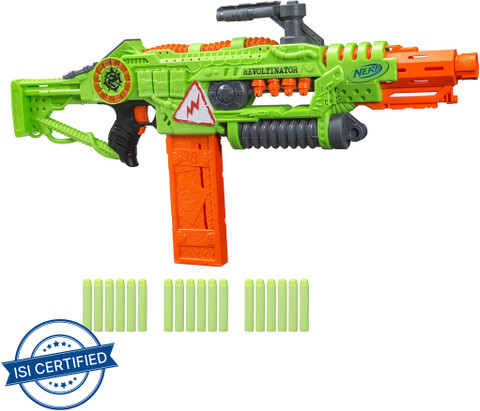 Nerf Revoltinator Zombie Strike Blaster, Motorized Lights Sounds