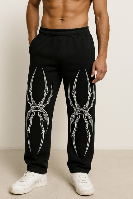 Be Savage Printed Men Black Track Pants Buy Be Savage Printed