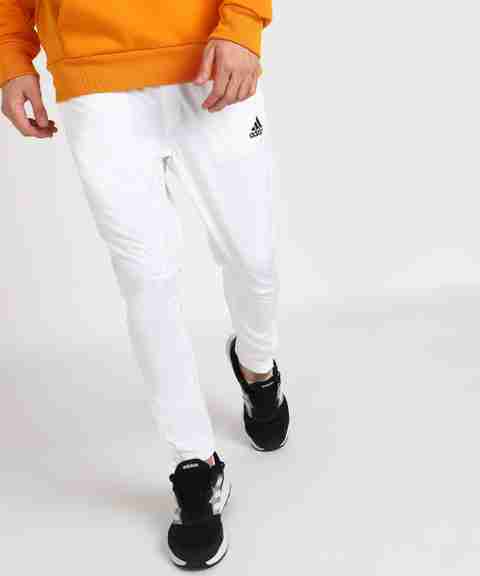 ADIDAS Solid Men White Track Pants Buy ADIDAS Solid Men White
