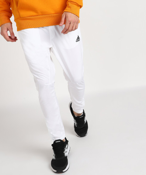 ADIDAS Solid Men White Track Pants