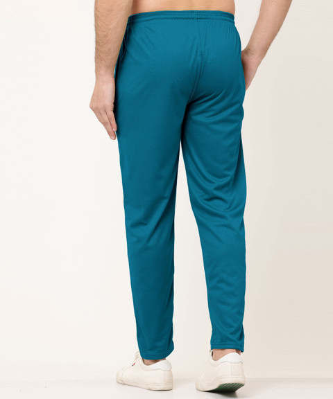 Ajio Solid Track Pants Ajio Mens Fitted Jogger Pants Olive Green