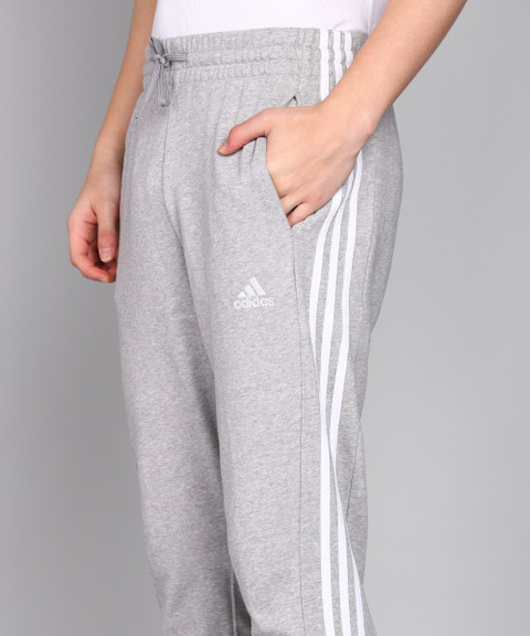 Track Pants Adidas Joggers Grey Womens Adidas Essentials Stripes
