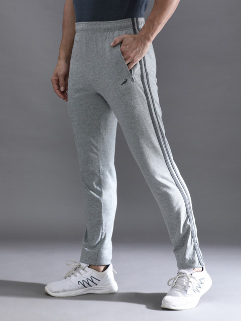 CROCODILE Solid Men Grey Track Pants
