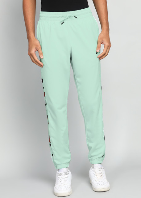 UNDER ARMOUR Solid Men Green Track Pants