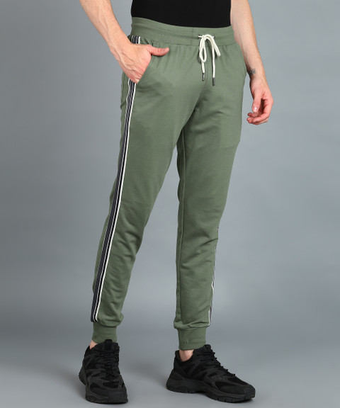 Alan Jones Solid Men Dark Green Track Pants Buy Alan Jones Solid