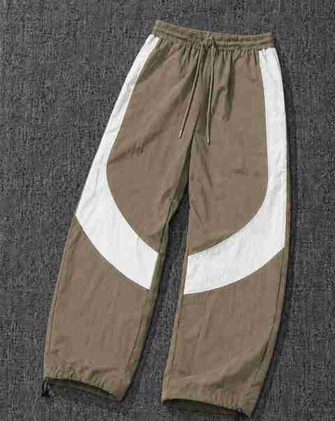 Lripsome Men Colorblock Beige Track Pants - Image 5
