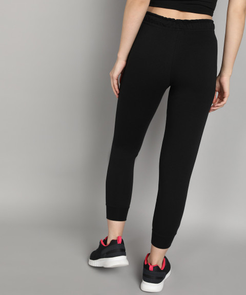 NIKE Solid Women Black Track Pants Buy NIKE Solid Women Black - Main Image