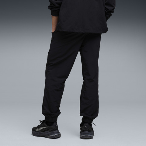 PUMA Solid Men Black Track Pants - Buy PUMA Solid Men Black