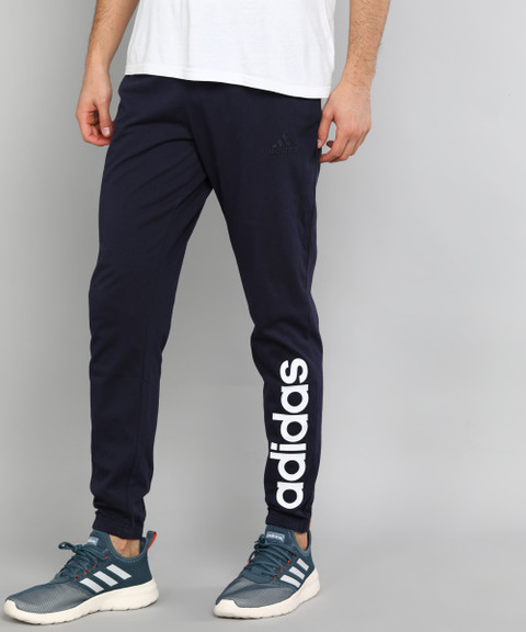ADIDAS Printed Men Blue Track Pants Buy ADIDAS Printed Men Blue