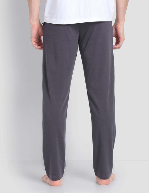 POLO Solid Men Grey Track Pants Buy POLO ASSN