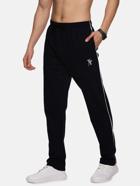 Trends Tower Striped Men Black Track Pants Buy Trends Tower