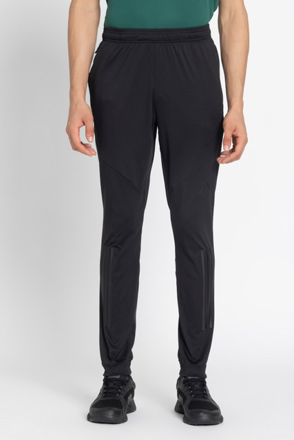 ADIDAS Printed Men Black Track Pants