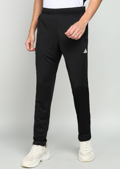 ADIDAS Solid Men Black Track Pants