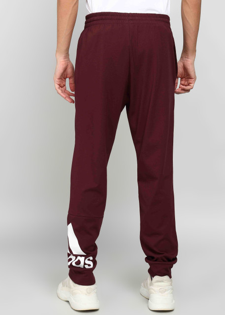 ADIDAS Printed Men Maroon Track Pants Buy ADIDAS Printed Men
