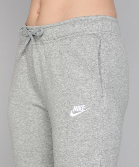 nike track pants women's grey