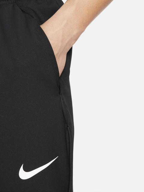 NIKE Dri-FIT Self Design Men Black Track Pants Buy NIKE Dri-FIT