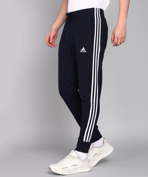 ADIDAS Solid Men Blue Track Pants Buy ADIDAS Solid Men Blue