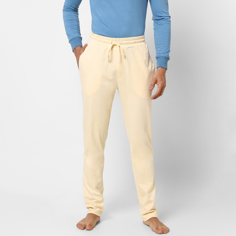 Ajile By Pantaloons Solid Men Beige Track Pants Buy Ajile By