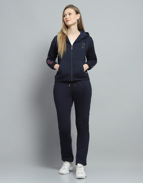 MONTE CARLO Printed Women Track Suit Buy MONTE CARLO Printed