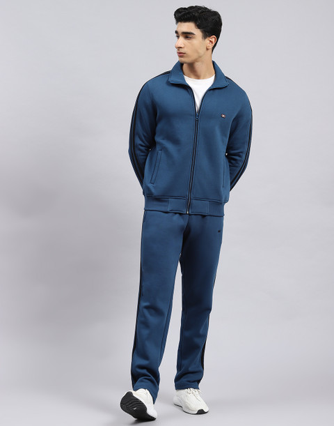 Monte Carlo Tracksuit Online Track Suit For Man Men Grey Solid