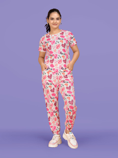 JK Creation Printed Women Track Suit